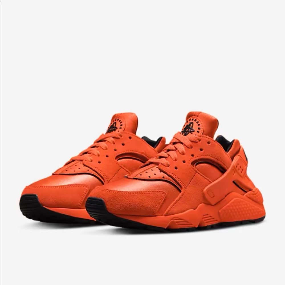 Nike Air Huarache Women’s Sneakers Orange Rush/Guava Ice/Black 🍊🖤🔥